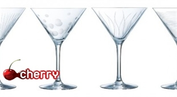 Lounge club martini glāžu komplekts 30CL 4gab.
