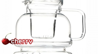 Stikla tējkanna ar stikla filtru un sildītāju 1.5L