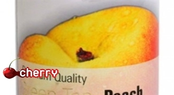ЗЕЛЁНЫЙ ЧАЙ PEACH 100G  КРУГЛАЯ УПАК.