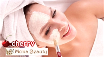 Mona Beauty: mandeļu pīlings sejai