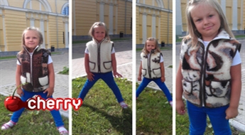Детские жилеты из шерсти