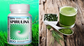 Spirulīnas tabletes (600 gab.)