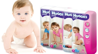 Подгузники Huggies (2 размера)