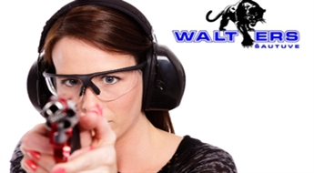 Стрельба из настоящего боевого оружия в тире Walters