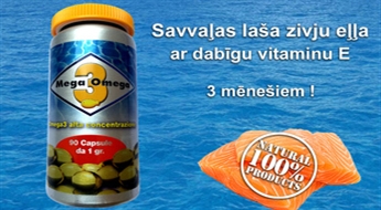 Zivju eļļa MEGA 3 OMEGA
