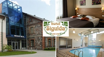 Отдых для двоих в Hotel Sigulda