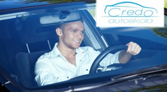 B kategorija autoskolā Credo