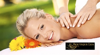 Boutique Lea: relaksējoša SPA terapija visam ķermenim un sejai -59%