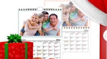 Personalizēts 2016. gada fotokalendārs -62%