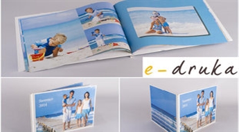 e- druka: персонализированная фотокнига (8 моделей) -50%