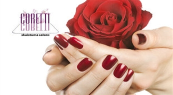 CORETTI: маникюр + покрытие Gelish до -56%