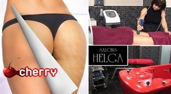 Pirmo reizi Latvijā! Triecienviļņu terapija cīņai pret celulītu salonā HELGA līdz -70% PĀRBAUDĪTS REZULTĀTS!
