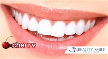 Par 2-8 toņiem gaišāki zobi 1 h laikā! Saudzīga zobu balināšana kosmetoloģijas kabinetā Beauty Smile -57%