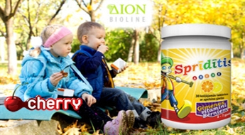 Pirmie pilnīgi dabīgie vitamīni Latvijā! "Sprīdītis" vitamīni bērniem līdz -63%