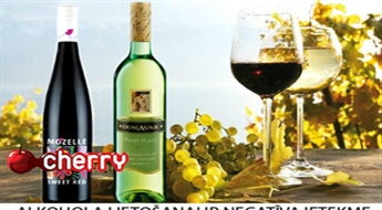 Красное вино Mozelle Sweet Red или белое вино Dunavar Pinot Blanc -49%