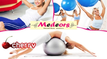 Medeors: pilates vai ārstnieciskās vai veselības vingrošanas nodarbības (10 x) -51%