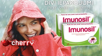IMUNOSIL (30 капсул х 2) -50% Разработанный специально для латвийских условий продукт для укрепления иммунитета!