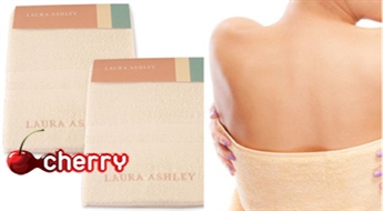 Высококачественный комплект мягких и нежных полотенец LAURA ASHLEY (2 шт.) -38%