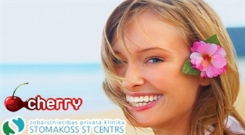 Stomakoss ST Centrs: профессиональная гигиена зубов + консультация зубного -57%