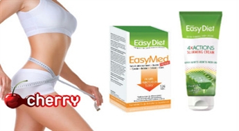 Svara samazināšanai! EasyMed Thermo kapsulas un 4xActions Slimming Cream krēms līdz -40%