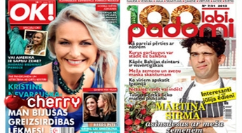 Rīgas Viļņi: žurnāla „OK!” vai „100 Labi padomi” abonements līdz -40%