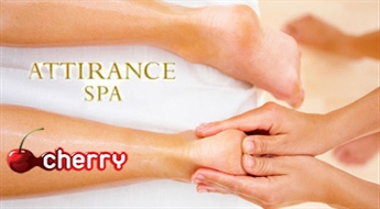 Attirance SPA: indiešu pēdu masāža -50% Procedūru veiks profesionāls masieris no Indijas!