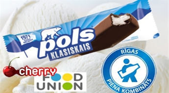 Отметьте окончание лета как следует! Целый ЯЩИК классического мороженого POLS (32 шт.) -44%