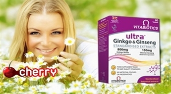 EkoMed: пищевая добавка Ultra Ginkgo&Ginseng (60 таблеток) с экстрактами гинкго билоба и женьшеня -50%