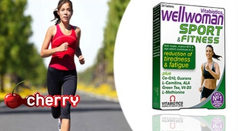 Специально для женщин разработанная пищевая добавка Wellwoman Sport & Fitness - 50%
