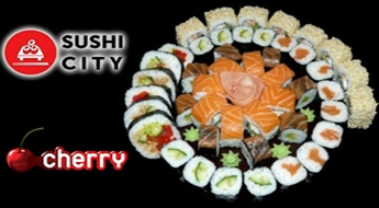 Tavi mīļākie suši par labāko cenu! Suši komplekts (30 vai 38 gab.) no SUSHICITY -50%