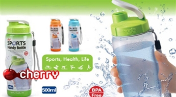 Lock & Lock pudele Color Sports (zila, zaļa vai oranža) - 50%