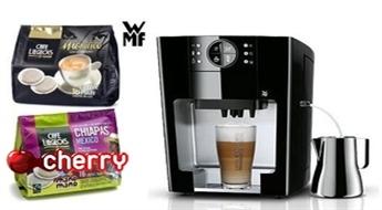 WMF kafijas automāts + kafijas spilventiņu un/vai maltās kafijas adaptera komplekts līdz -50%