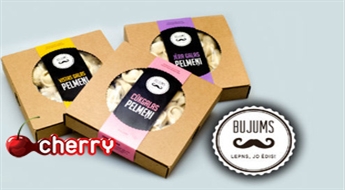 Сделанные в Латвии, вкусные и натуральные пельмени BUJUMS (с курятиной, свининой или бараниной) до -49%