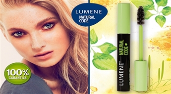 LUMENE Natural Code Eye Dramatizer Volume-Maximising – apjomu piešķiroša skropstu tuša (2 gab., katra 8 ml) -50%