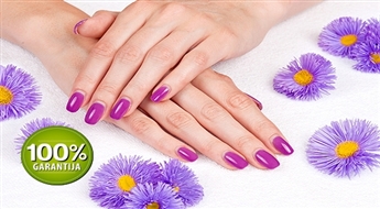 Rūpīgs klasiskais manikīrs + apburošais Gelish lakas pārklājums salonā Healthy Joy -60%