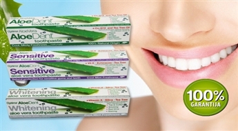 Ārstnieciskā ALOE DENT zobu pasta ar alveju no EkoMed -50%
