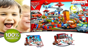 Spēle "Disney Cars 2 Domino Click & Go World Race" -43% Katra puikas sapnis!