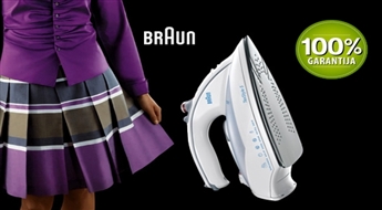 Braun TexStyle 5 tvaika gludeklis ar Eloxal pārklājumu -43%