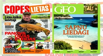 Ideāla dāvana zinātkārajiem - žurnālu Copes Lietas un GEO abonements 3 mēnešiem -50%
