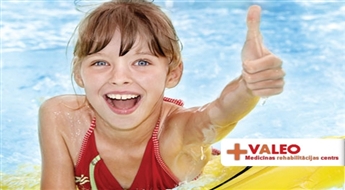 VALEO: peldēšanas apmācība bērniem (5 x) vai peldēšanas nodarbības grūtniecēm (5 x) līdz -50%