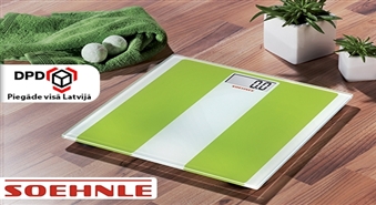 Vācu kvalitāte un precizitāte! SOEHNLE elektroniskie personālie svari (modelis PINO sarkanā, violetā, zaļā vai zilā krāsā) -50%