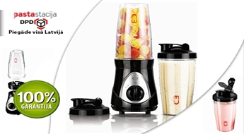 Maltīšu daudzveidībai! Ergonomiskais un kompaktais C3 Mix&GO blenderis -40%