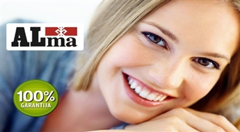 Klīnika ALma: zobu higiēna ar ultraskaņu un sodas strūklu -50% Smaidi katru dienu!