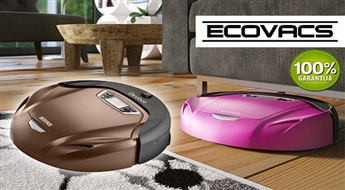 Atbrīvo sevi no mājas darbiem un baudi dzīvi! EcoVacs robots-putekļsūcējs (2 modeļi) līdz-45%