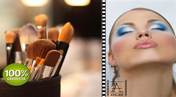 Individuālais grima kurss mācību centrā ATELIER & Bogomolov' Image School -50% Gaumīgai Ziemassvētku dāvanai!