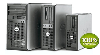 Nevainojams DELL Optiplex stacionārais dators -54% Ar Windows 7 Professional datorprogrammu licencēm!