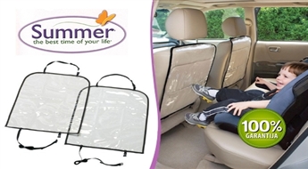 Summer Infant: auto priekšējo sēdekļu aizsargi (2 gab.) salona tīrībai -46%