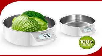 Elektroniskie Sencor virtuves svari ar "iebūvētu" bļodu (ietilpība – 1000 ml; maksimālais svars – līdz 5 kg) -44%