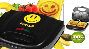 Vienmēr sirsnīgām brokastīm! Sviestmaižu tosteris Kalorik Smile -50%