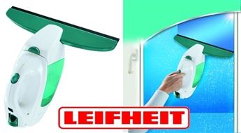 Izcili tīriem logiem! Ierīce logu mazgāšanai Leifheit Window Vacuum līdz -54%